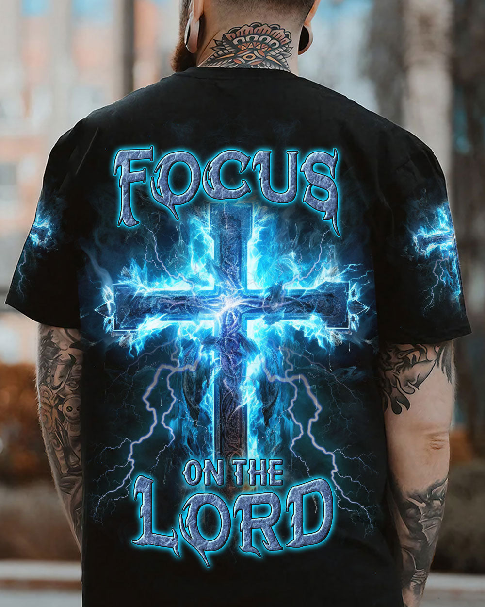 Focus On The Lord Men's All Over Print Shirt - Trunx871116