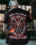 I Will Fear No Evil Warrior Men's All Over Print Shirt - Trunx037568