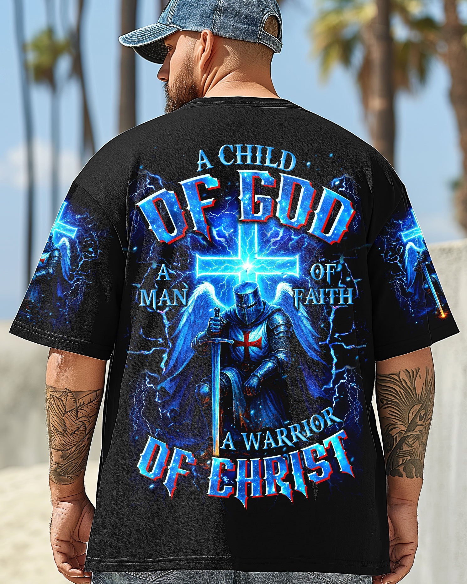 A Warrior Of Christ Warrior  Men's All Over Print Shirt - Trunx902638