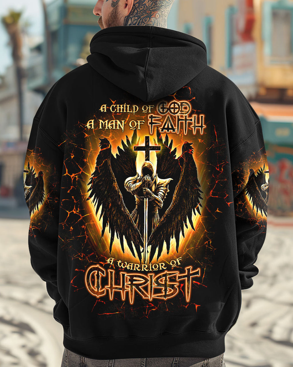 A Warrior Of Christ Men's All Over Print Shirt - Trunx005515