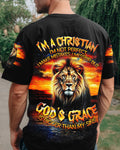 God's Grace Is Bigger Than My Sins Lion Men's All Over Print Shirt - Trunx010594