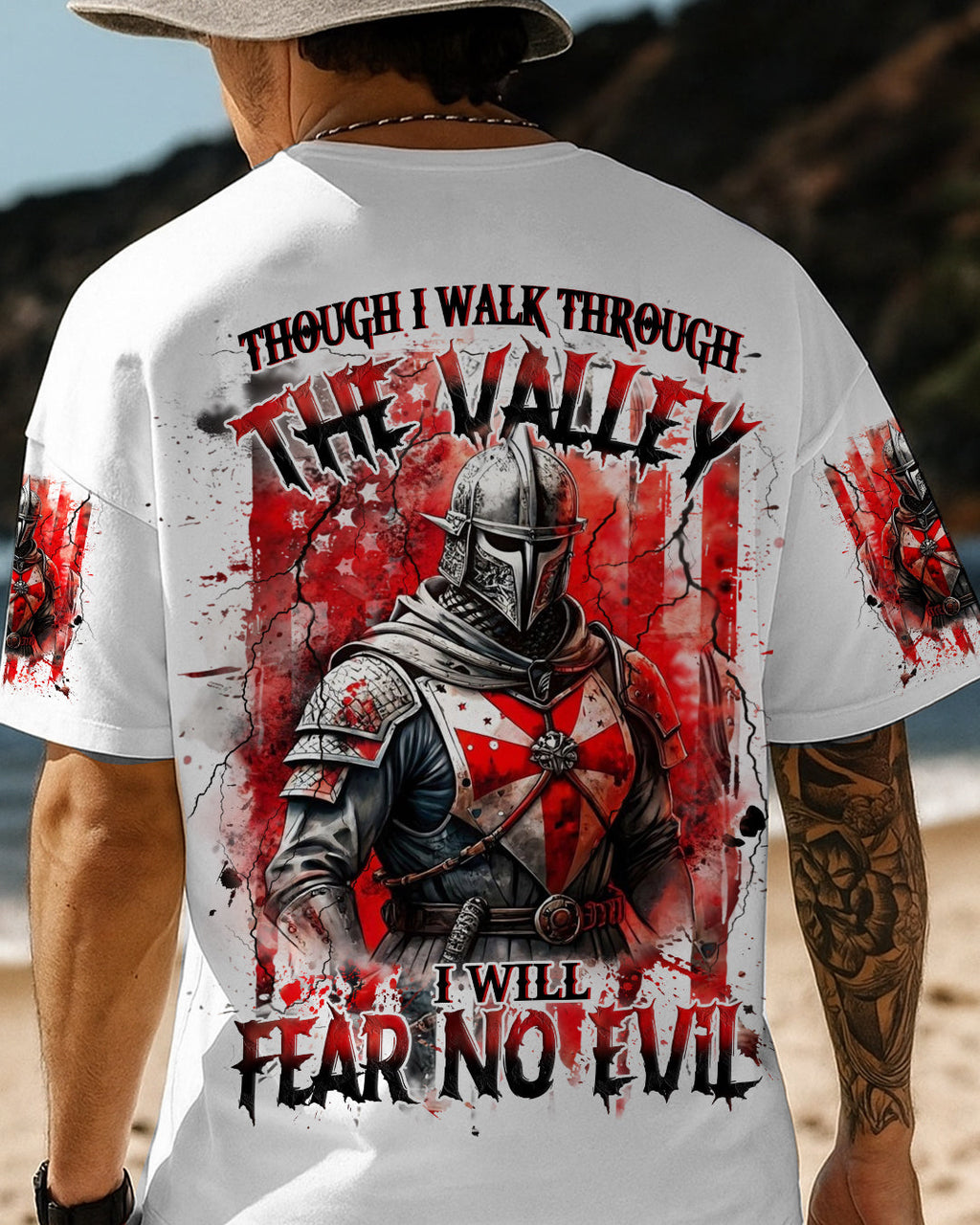 I Will Fear No Evil Men's All Over Print Shirt - Trunx745143