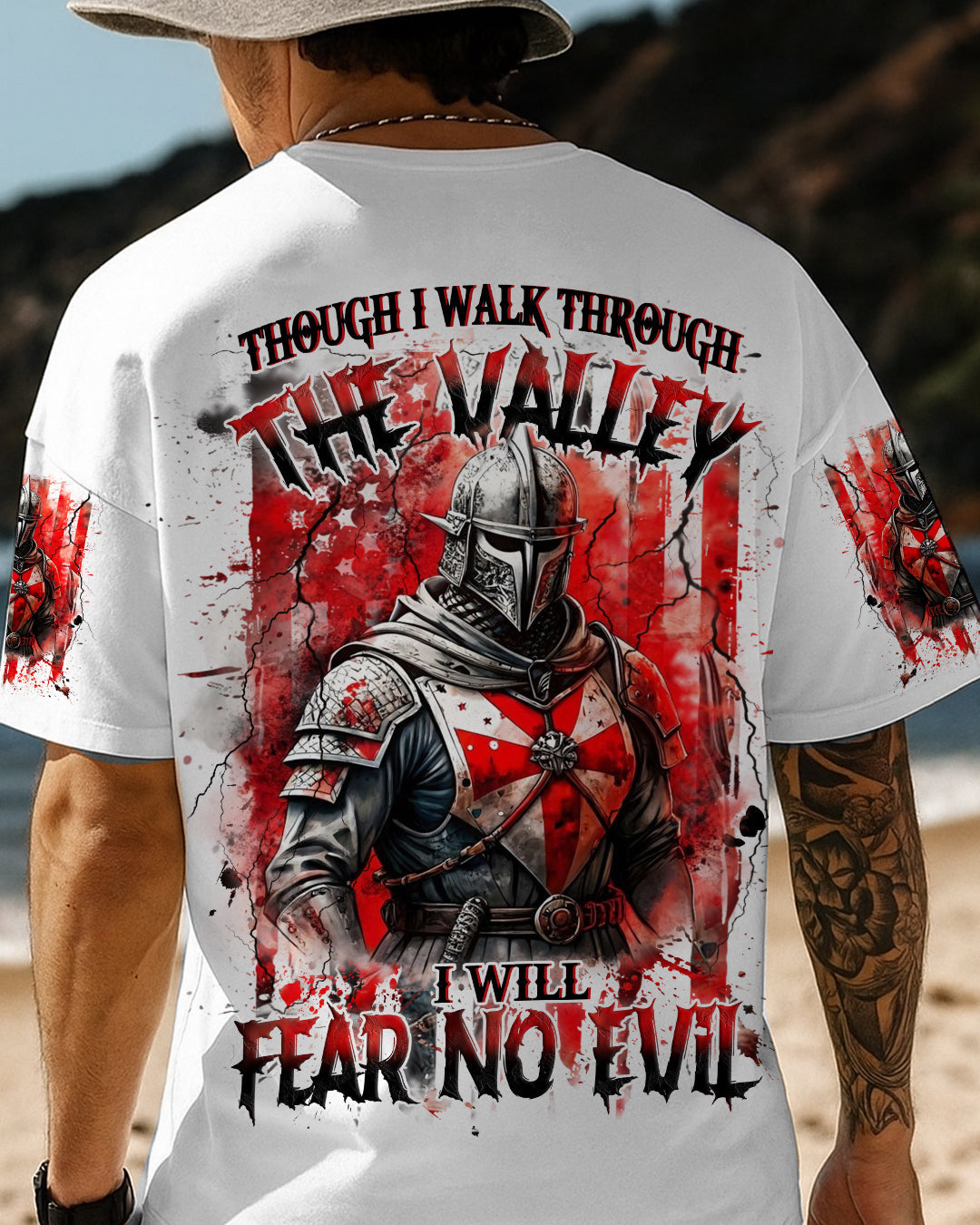 I Will Fear No Evil Men's All Over Print Shirt - Trunx745143