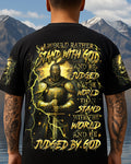 I Would Rather Stand With God Men's All Over Print Shirt - Trunx890153