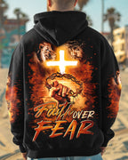 Faith Over Fear Men's All Over Print Shirt - Trunx419446