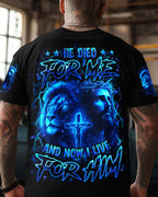He Died For Me Men's All Over Print Shirt - Trunx198662