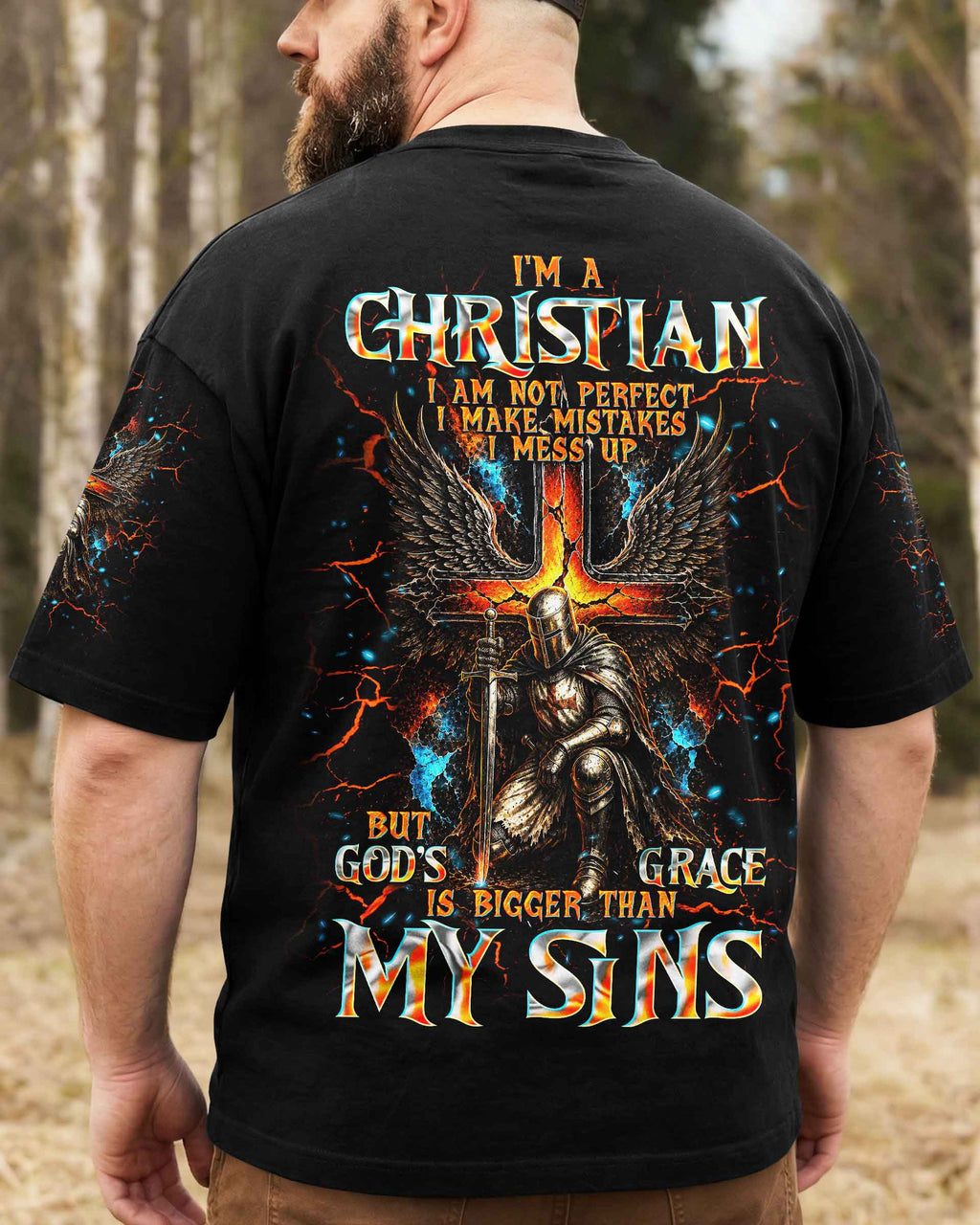 I'm A Christian Warrior Men's All Over Print Shirt - Trunx444302