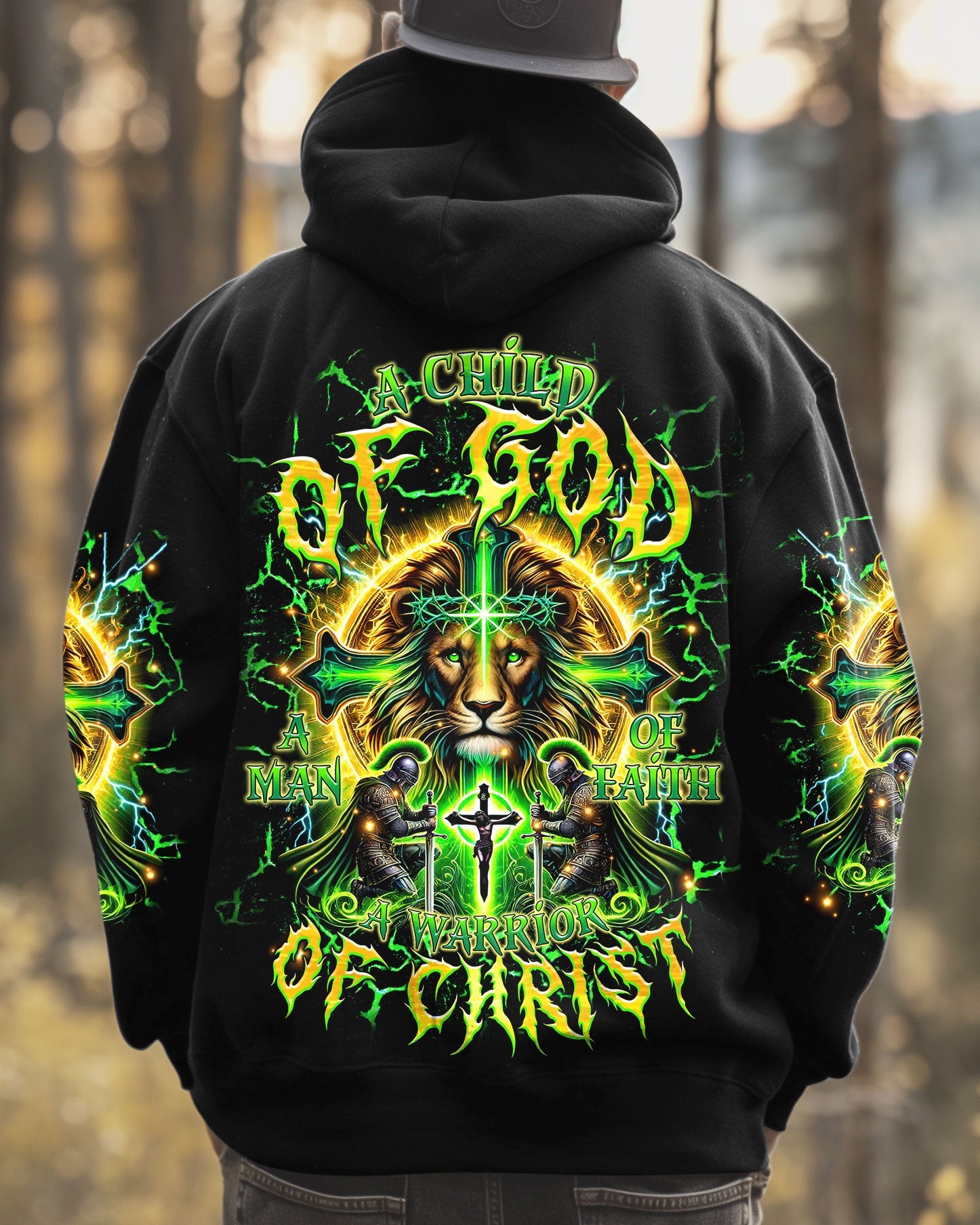 A Warrior Of Christ Warrior Lion Men's All Over Print Shirt - Trunx906496