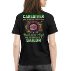 Awesome Caregiver a heart of an angel -Hoodie-#F121124SAINT1XCAREZ4