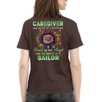 Awesome Caregiver a heart of an angel -Hoodie-#F121124SAINT1XCAREZ4