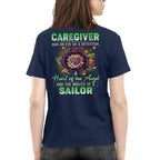 Awesome Caregiver a heart of an angel -Hoodie-#F121124SAINT1XCAREZ4