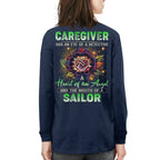 Awesome Caregiver a heart of an angel -Hoodie-#F121124SAINT1XCAREZ4