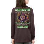 Awesome Caregiver a heart of an angel -Hoodie-#F121124SAINT1XCAREZ4