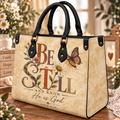 Be Still And Know He Is God PU Leather Bag