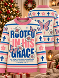 Rooted In His Grace Ugly Sweater