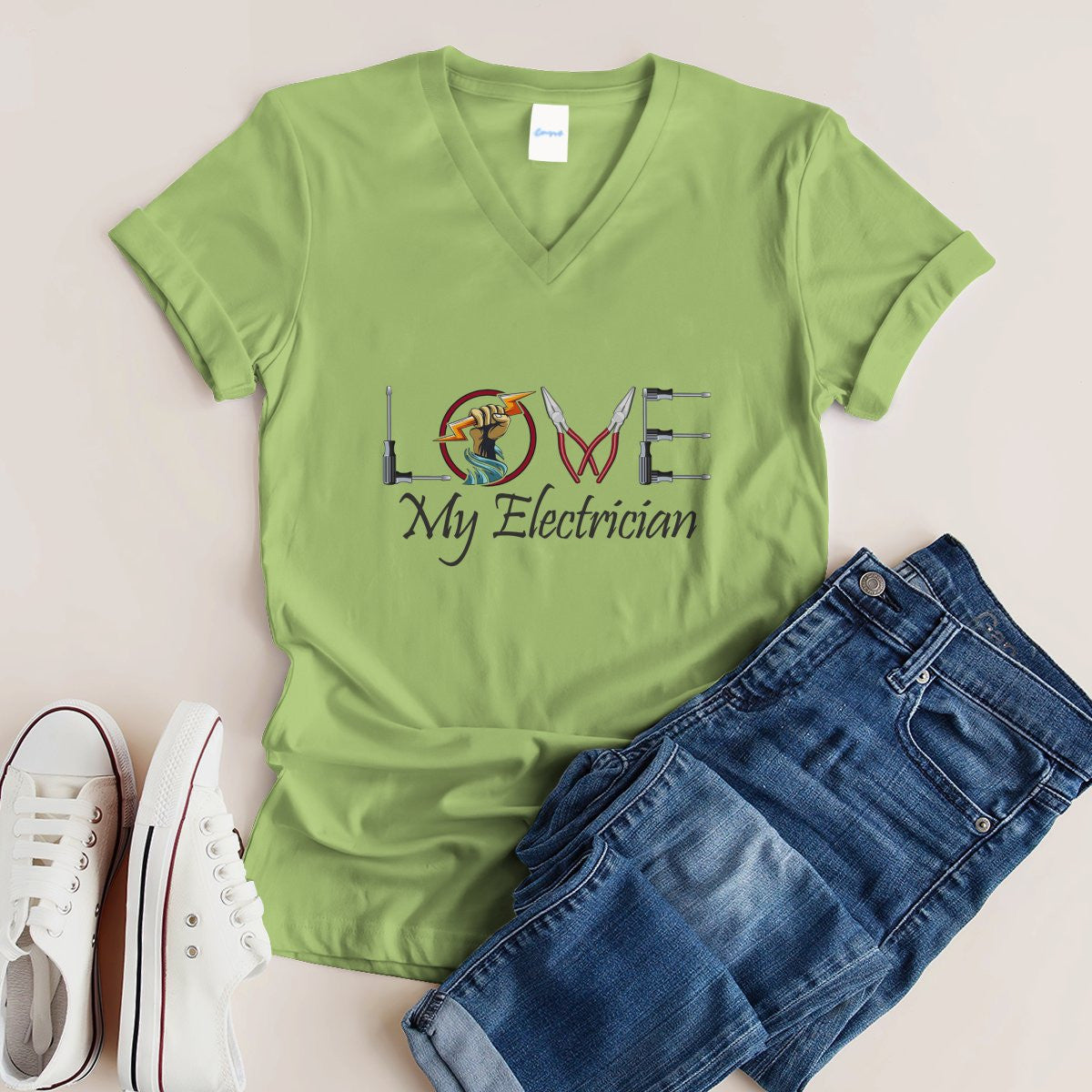Awesome Electrician-Hoodie - grunx260804-0055