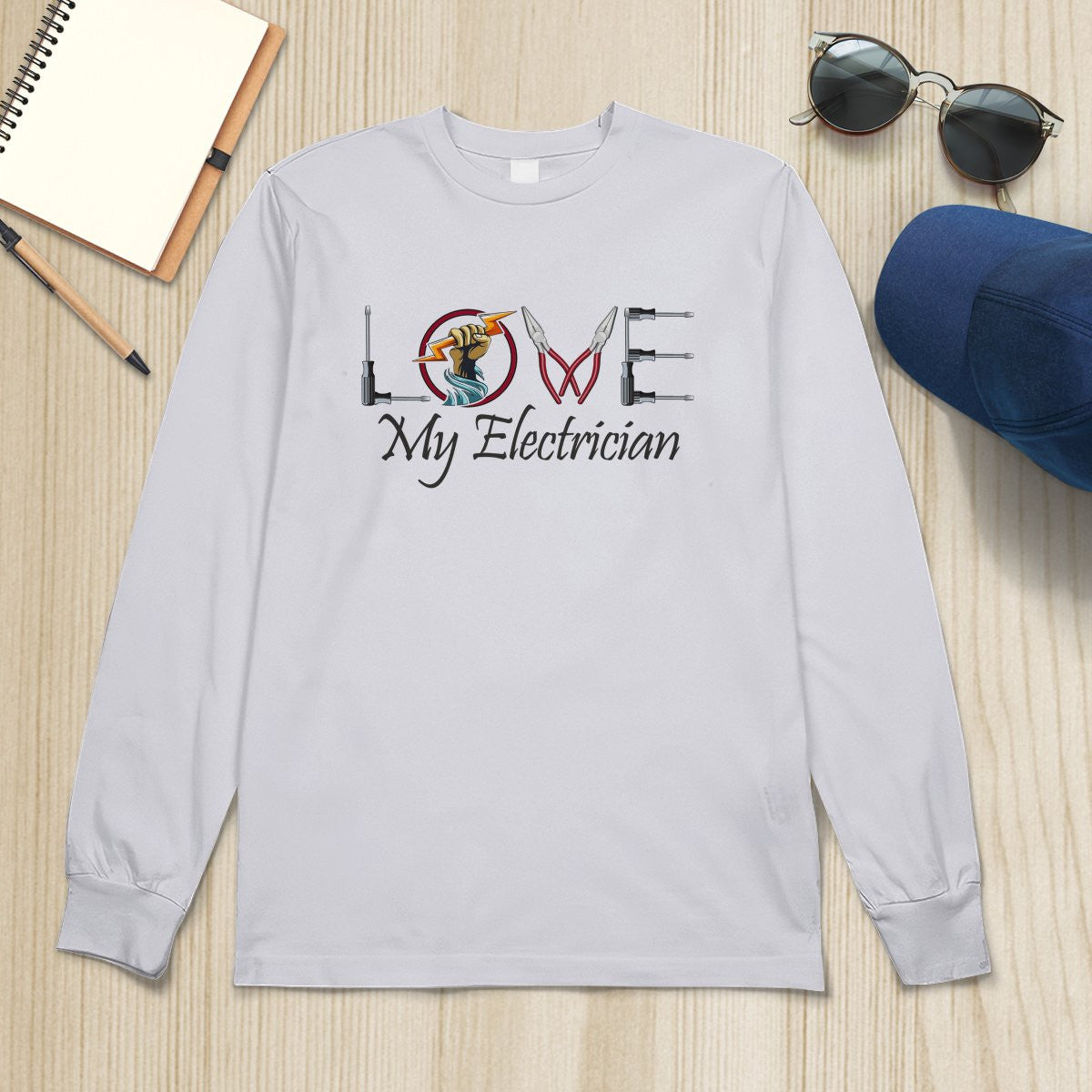 Awesome Electrician-Hoodie - grunx260804-0055