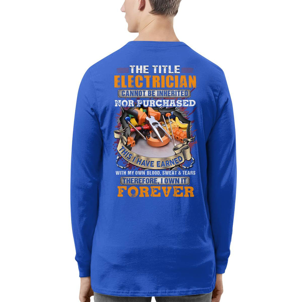Awesome Electrician-T-shirt - grunx260804-0082