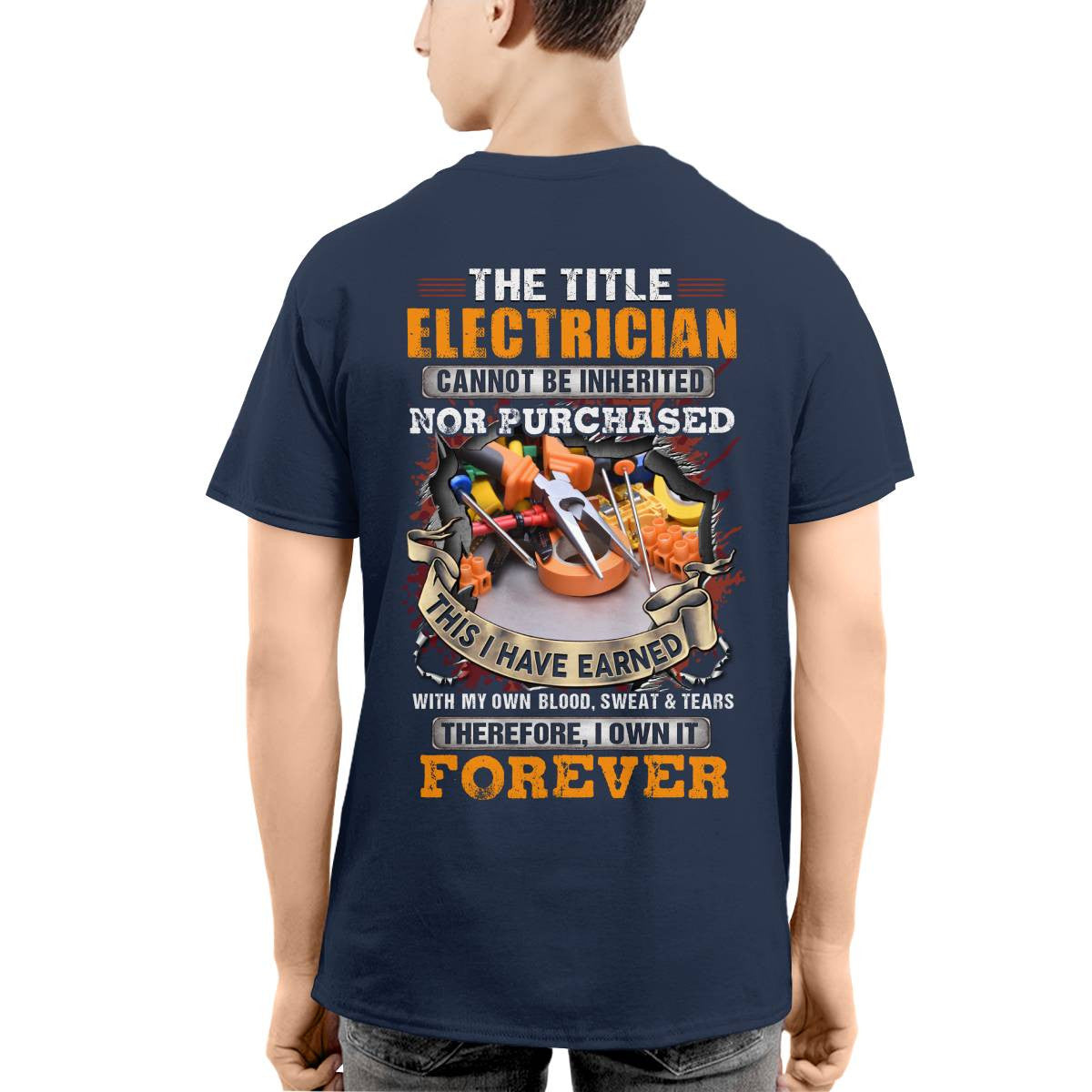 Awesome Electrician-T-shirt - grunx260804-0082