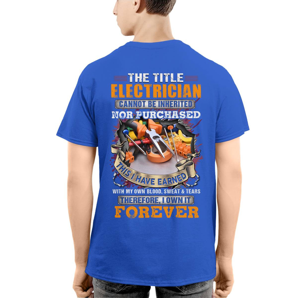 Awesome Electrician-T-shirt - grunx260804-0082