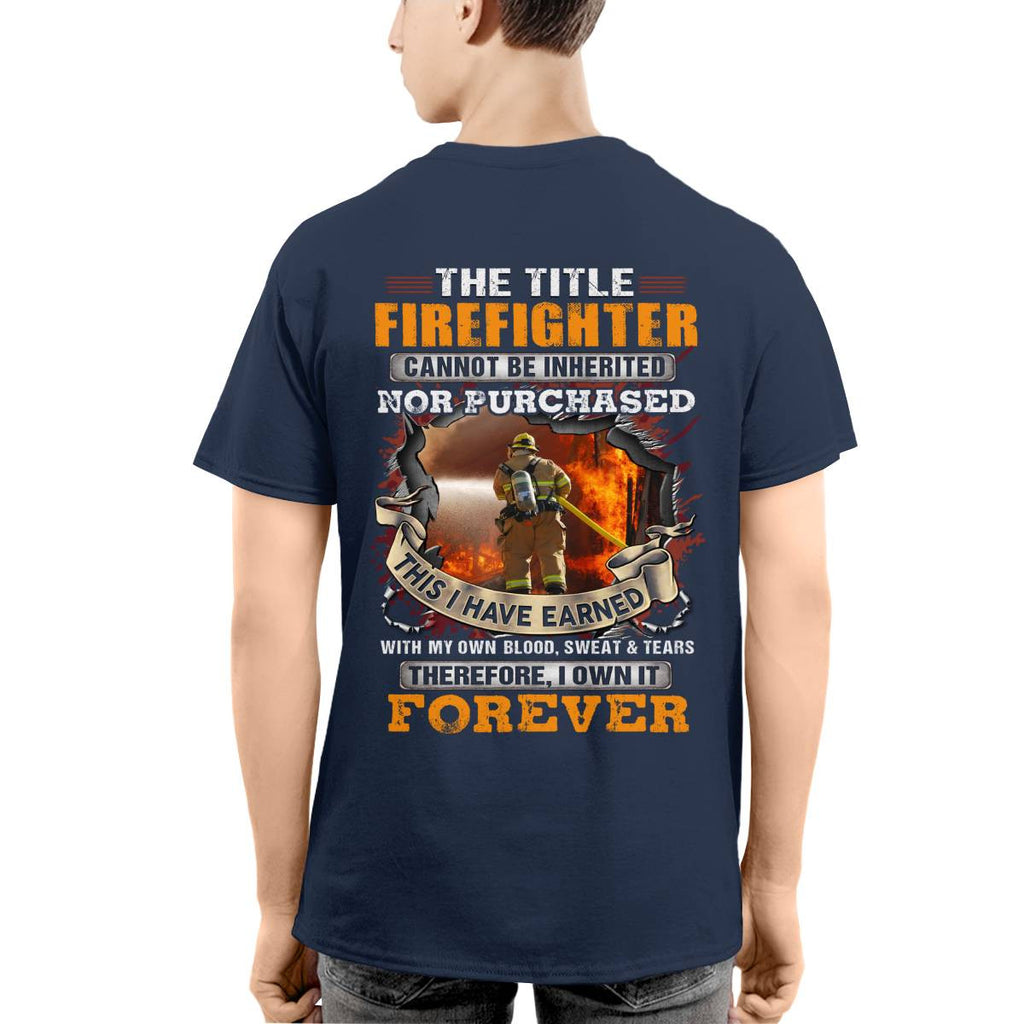Awesome Firefighter-T-shirt - grunx260804-0152