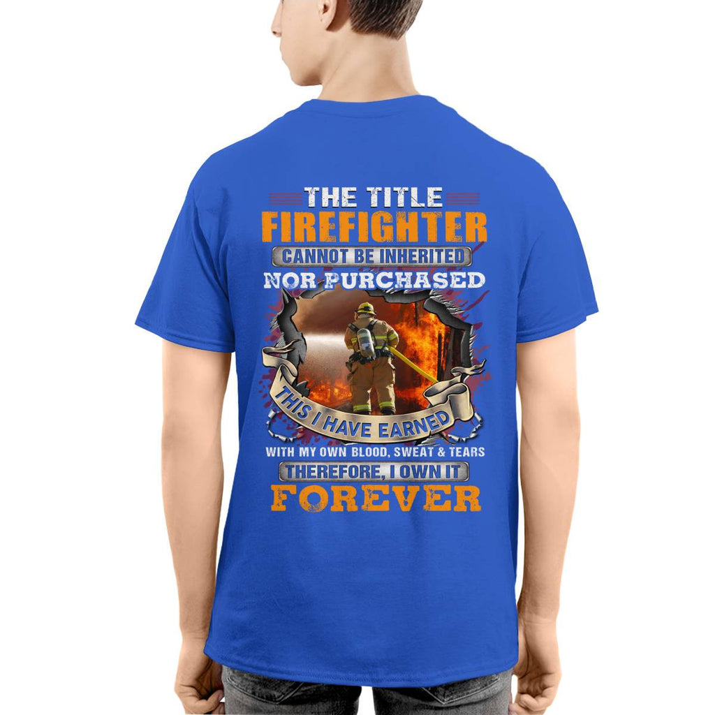 Awesome Firefighter-T-shirt - grunx260804-0152