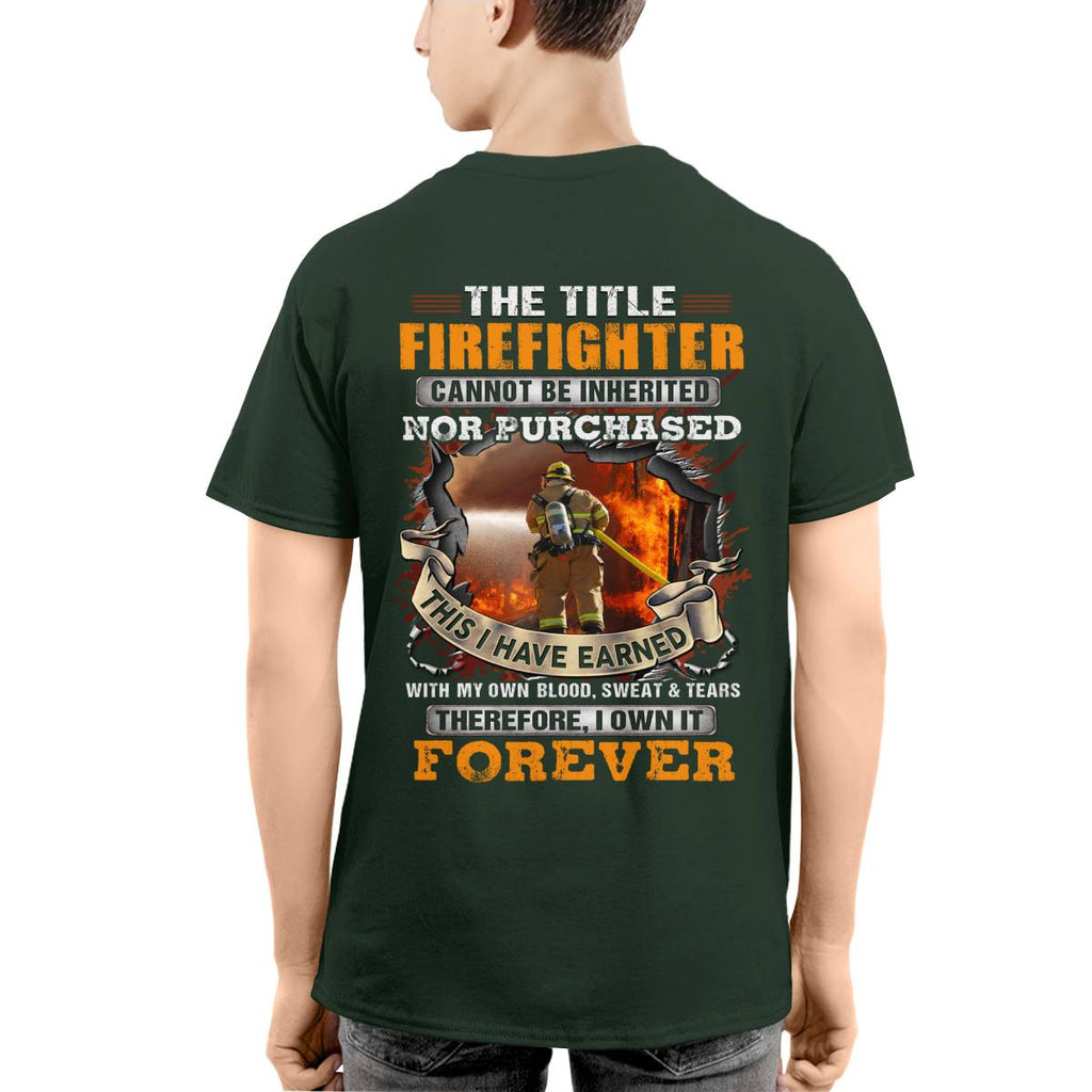 Awesome Firefighter-T-shirt - grunx260804-0152