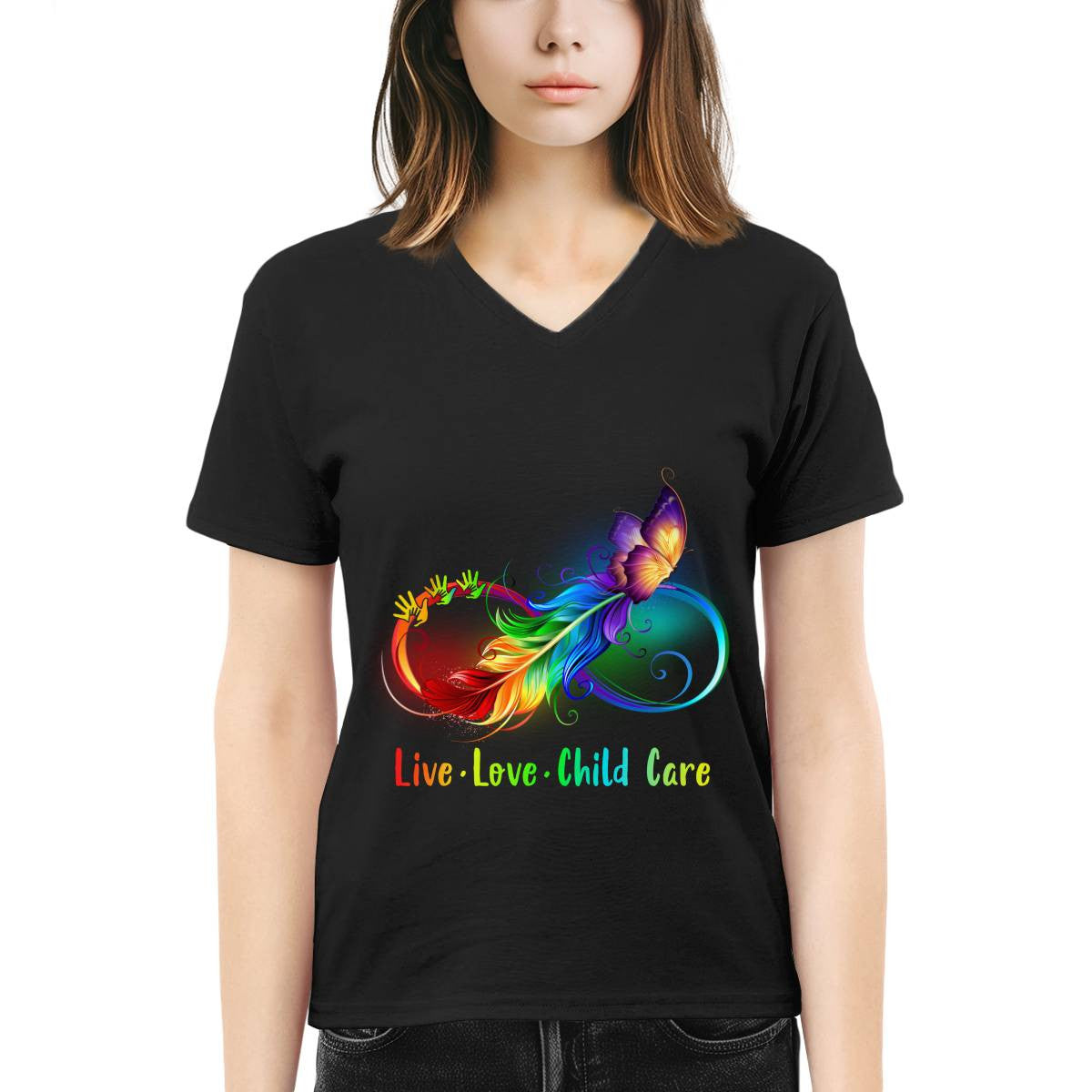Awesome Childcare Provider -Hoodie-#F251124LIVLO13FCHPRZ4