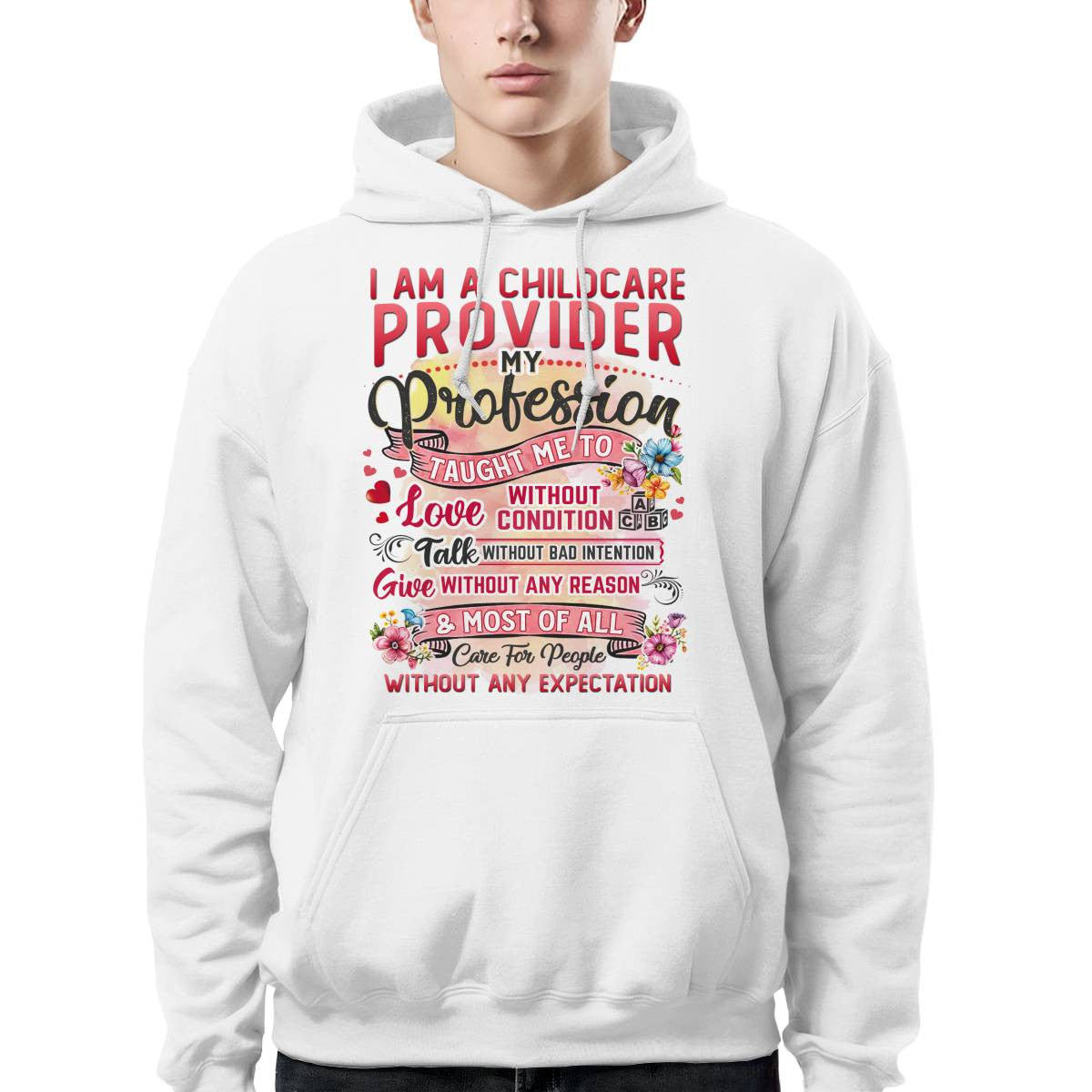 Awesome Childcare Provider-T-shirt-#F190624CONDI6FCHPRZ4