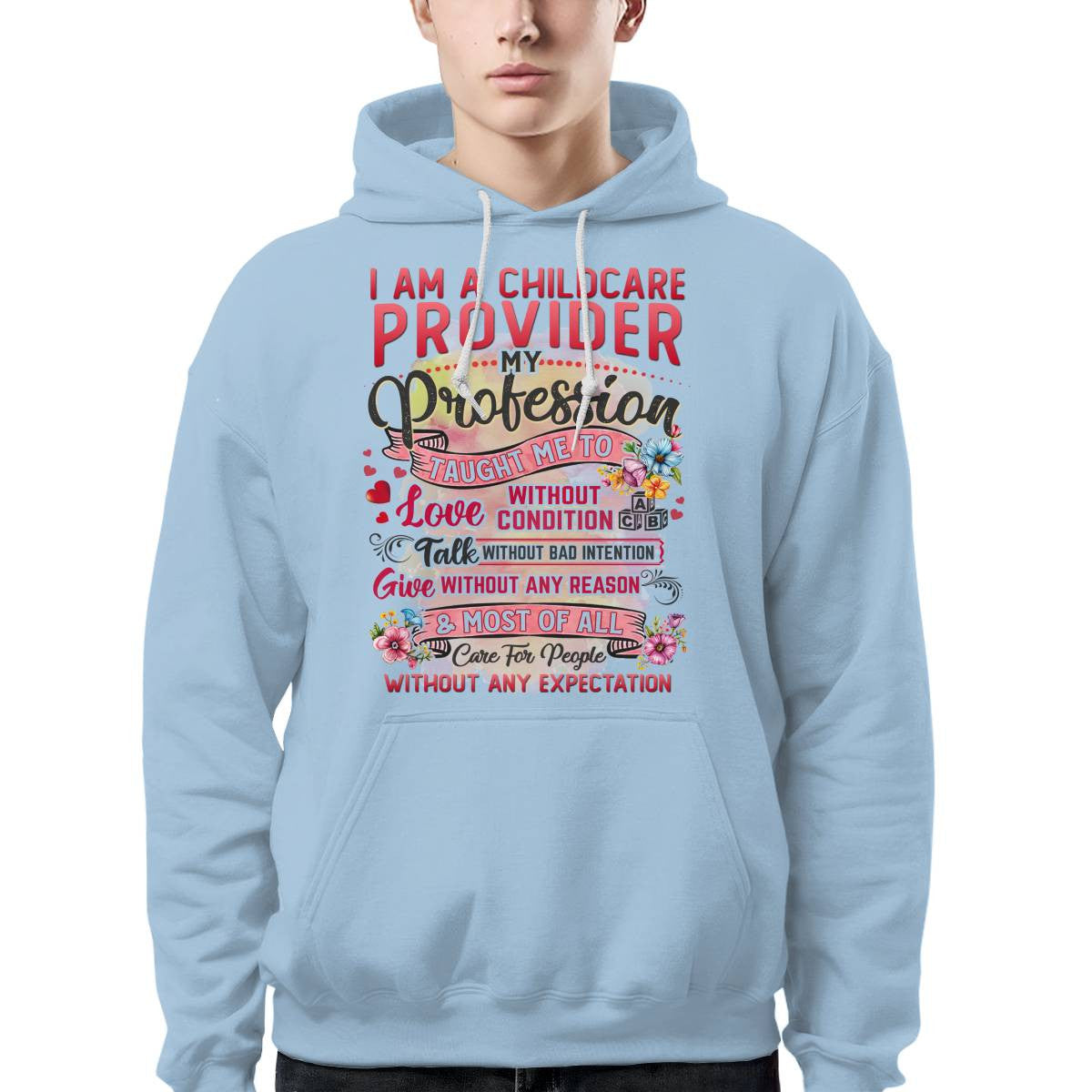 Awesome Childcare Provider-T-shirt-#F190624CONDI6FCHPRZ4