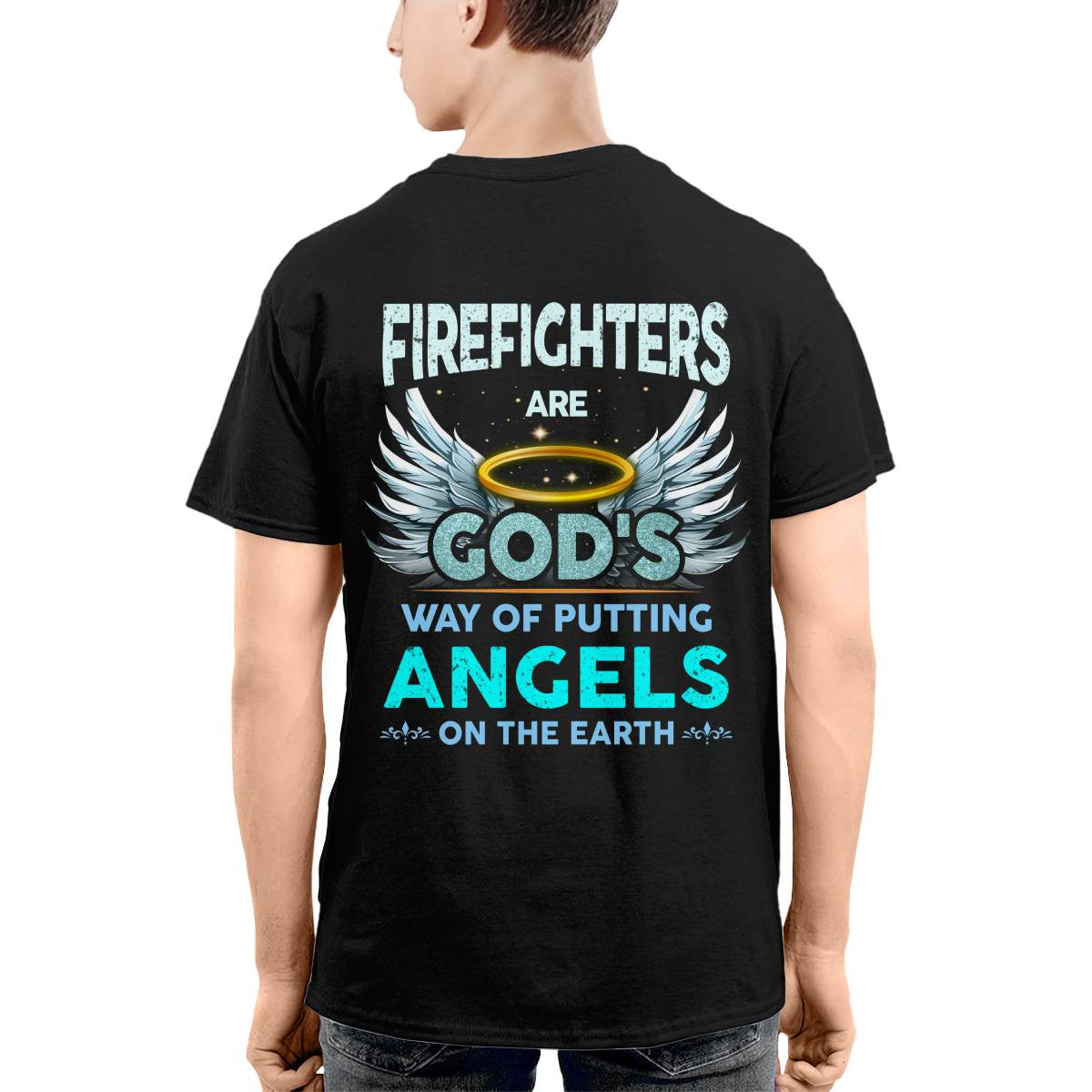Awesome Firefighter-T-shirt - grunx260804-0145