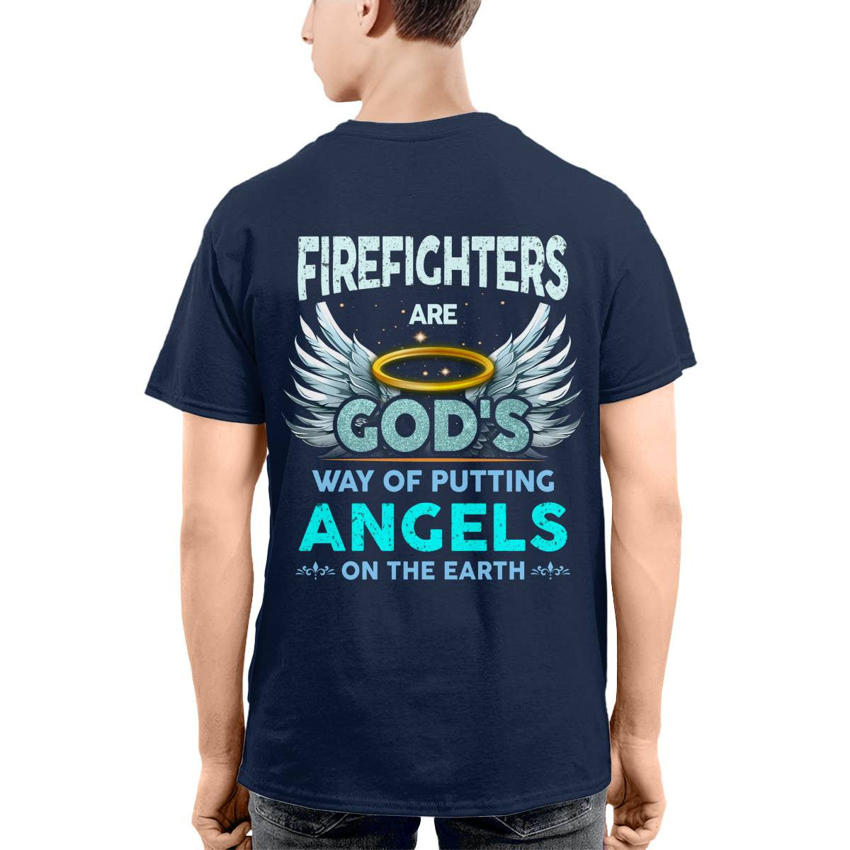 Awesome Firefighter-T-shirt - grunx260804-0145