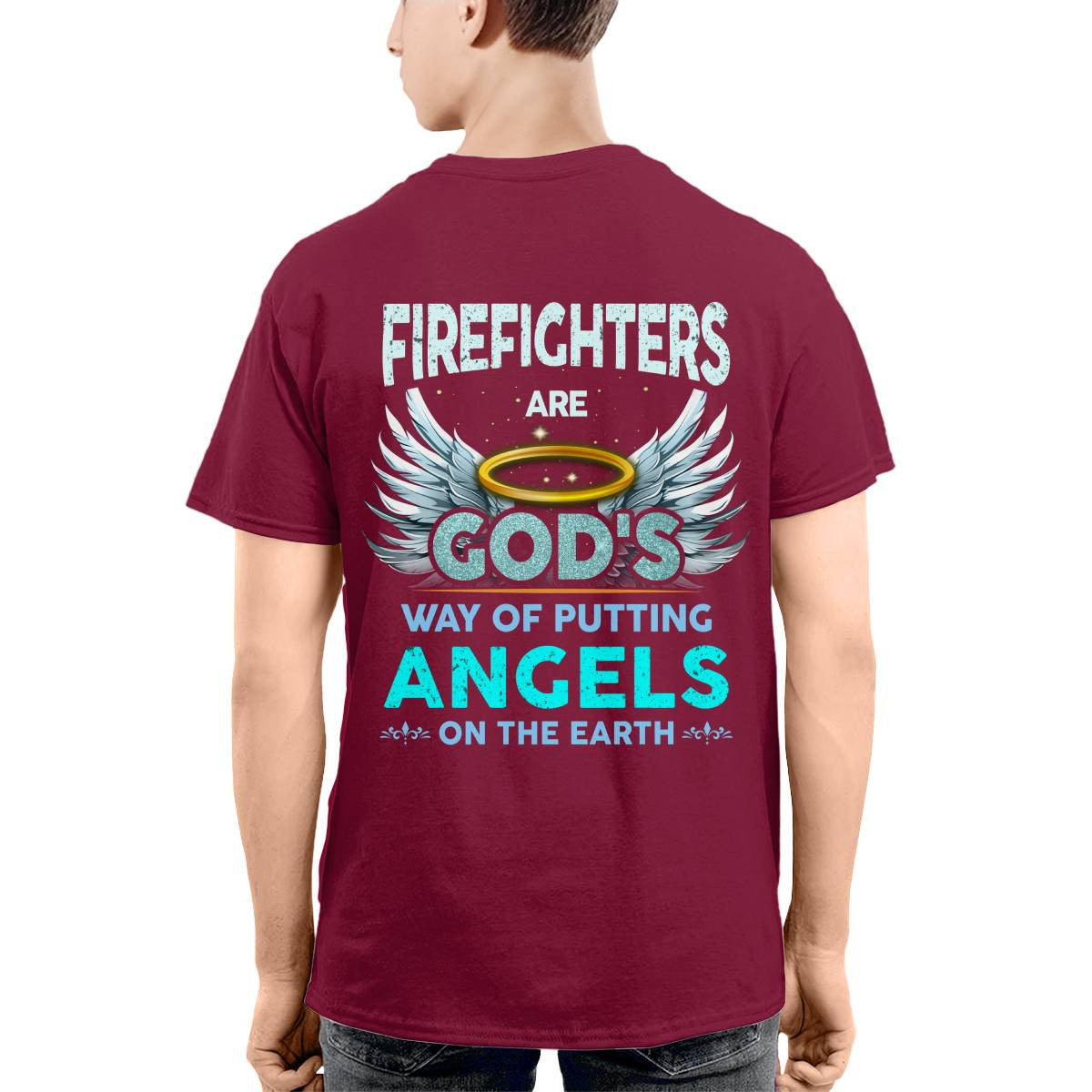 Awesome Firefighter-T-shirt - grunx260804-0145