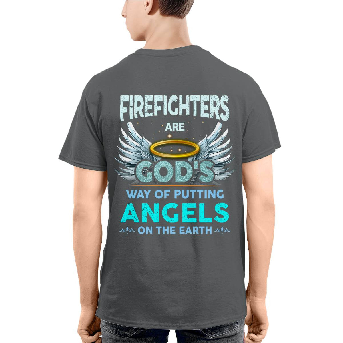 Awesome Firefighter-T-shirt - grunx260804-0145