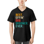 Awesome Dog Groomer-T-shirt - grunx260804-0036