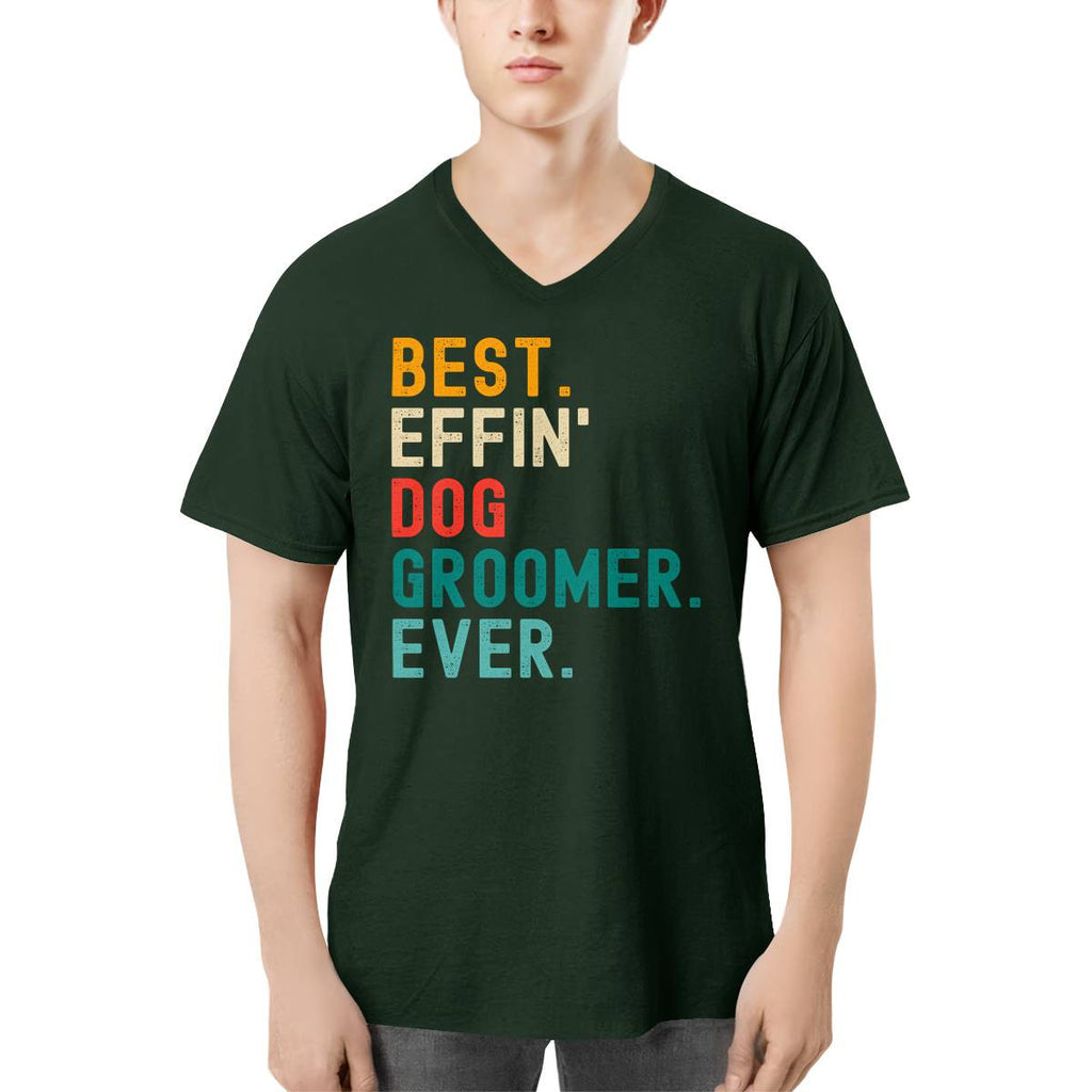 Awesome Dog Groomer-T-shirt - grunx260804-0036