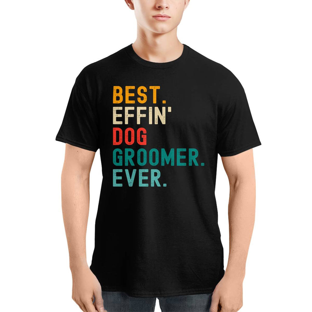 Awesome Dog Groomer-T-shirt - grunx260804-0036