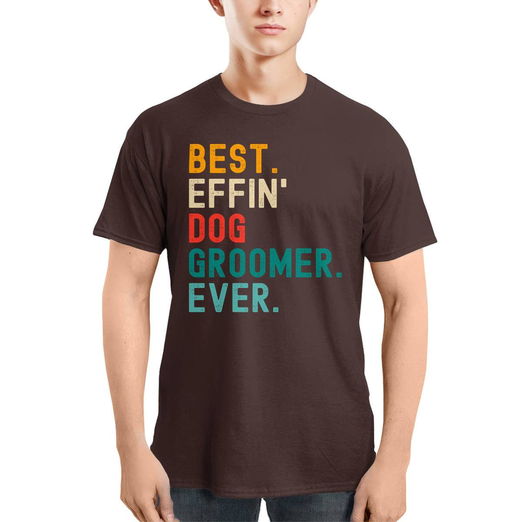 Awesome Dog Groomer-T-shirt - grunx260804-0036