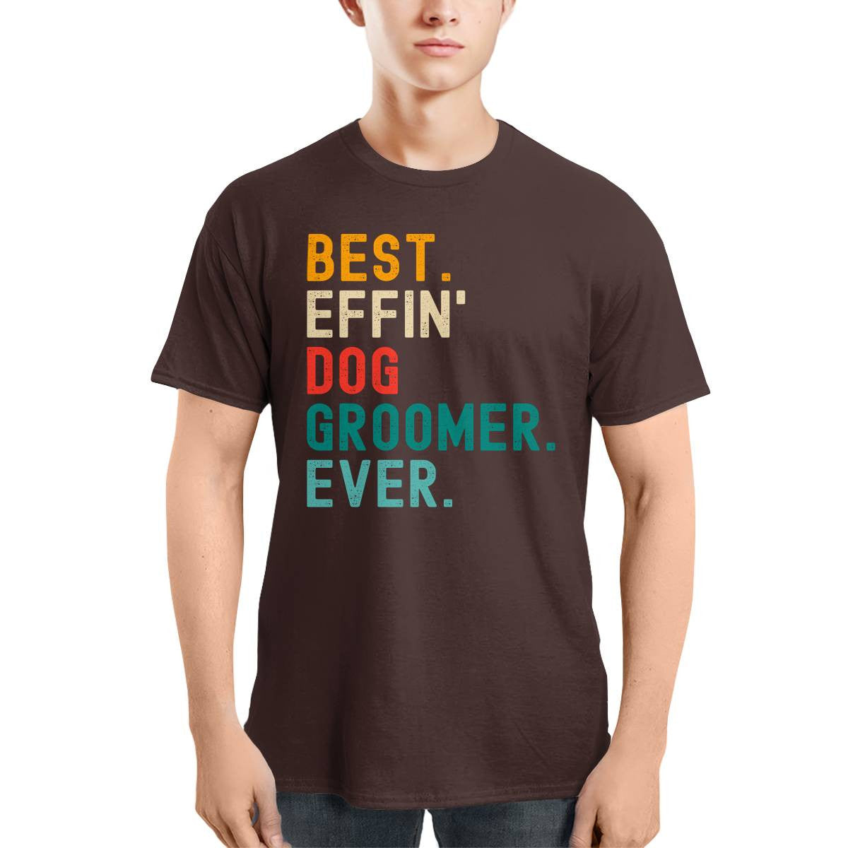 Awesome Dog Groomer-T-shirt - grunx260804-0036