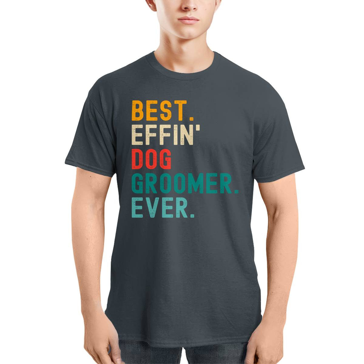Awesome Dog Groomer-T-shirt - grunx260804-0036