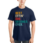 Awesome Dog Groomer-T-shirt - grunx260804-0036