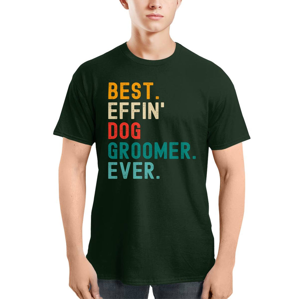 Awesome Dog Groomer-T-shirt - grunx260804-0036