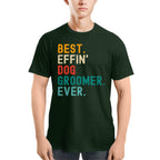 Awesome Dog Groomer-T-shirt - grunx260804-0036