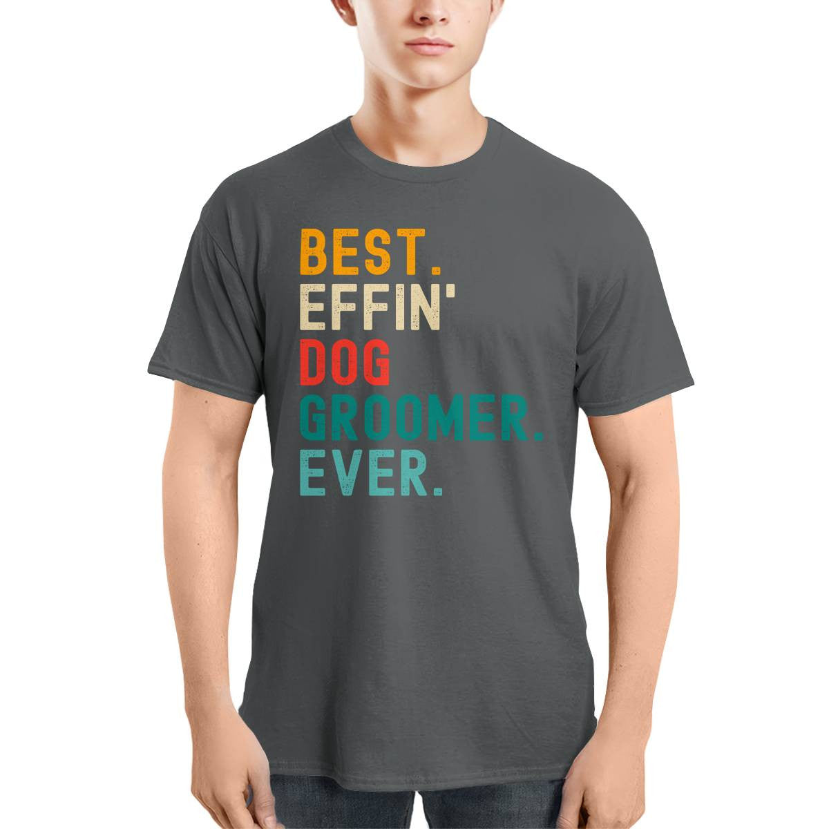 Awesome Dog Groomer-T-shirt - grunx260804-0036