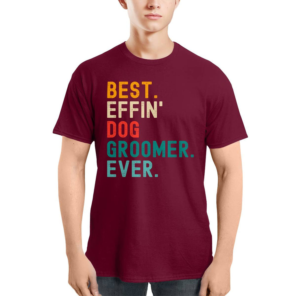 Awesome Dog Groomer-T-shirt - grunx260804-0036