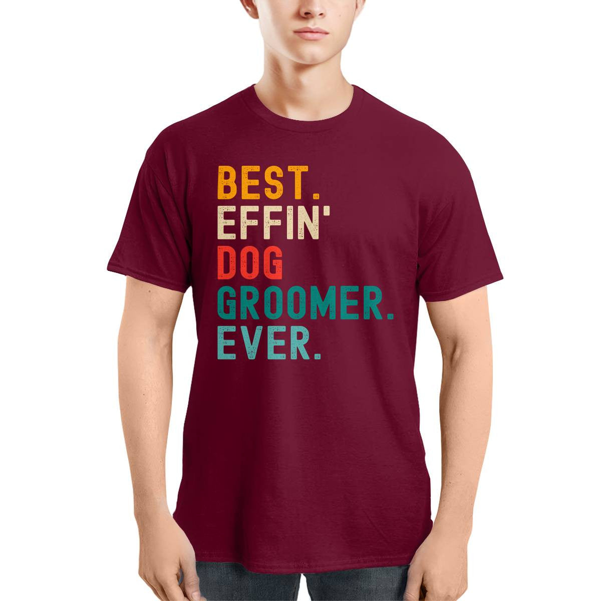 Awesome Dog Groomer-T-shirt - grunx260804-0036
