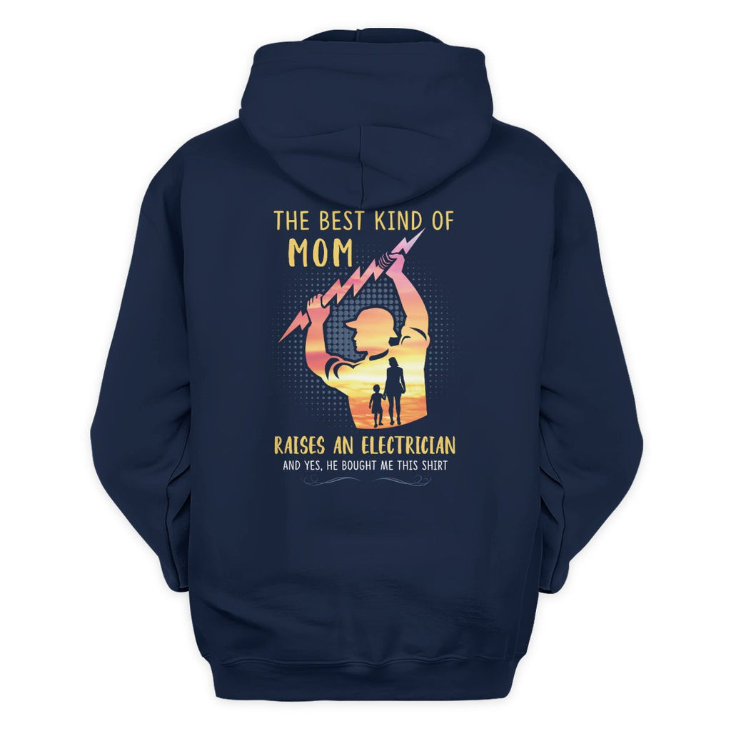 Awesome Electrician's Mom-Hoodie - grunx260804-0068