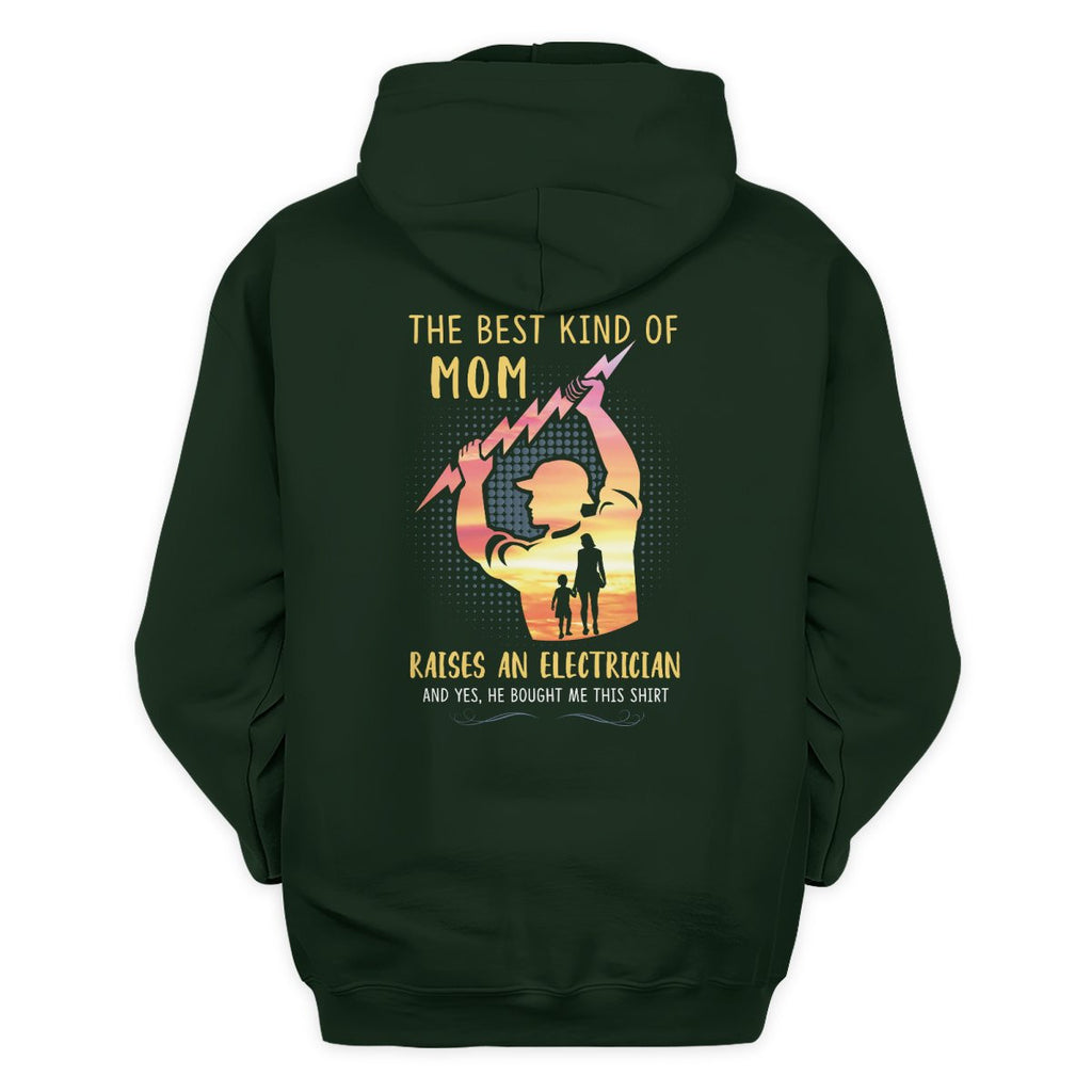 Awesome Electrician's Mom-Hoodie - grunx260804-0068