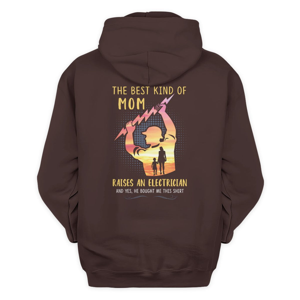 Awesome Electrician's Mom-Hoodie - grunx260804-0068
