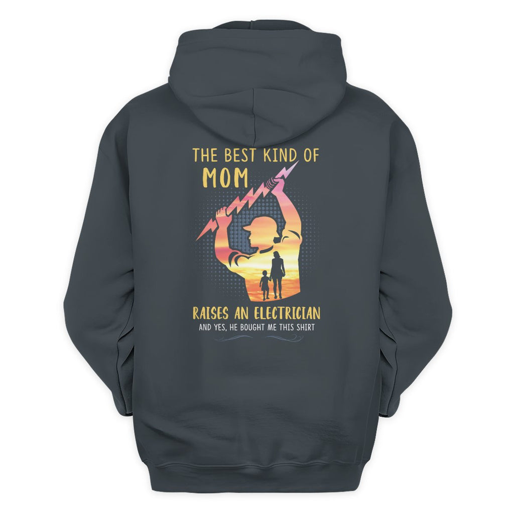 Awesome Electrician's Mom-Hoodie - grunx260804-0068
